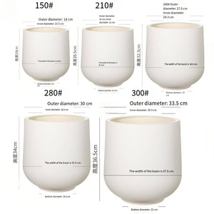 Meilleure Vente Grands Pots et Jardinières en <span class=keywords><strong>Plastique</strong></span> Durables pour Intérieur et Extérieur, Décorations de Pépinière et Jardin pour Usage Domestique et Centres Commerciaux - Product Image 5