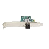 Kartu Jaringan LAN Serat Optik Port SFP Tunggal 10/100/1000Mbps dengan Kartu NIC PCI-E Intel I210 SFP