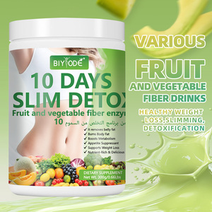 Stock disponible en vente directe d'usine : Shake Détox Minceur aux Plantes (<span class=keywords><strong>cure</strong></span> de 10 jours), Riche en fibres, Brûleur de graisse - Product Image 3