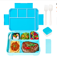 Boîte à lunch pour adultes Boîte à bento Boîtes à lunch étanches pour enfants Réutilisable On-the-Go Boîte à lunch saine pour la famille