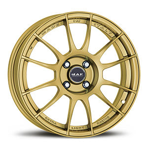 Ruedas de Aleación MAK F7070XNGO45P3 XLR Doradas 7J17 Et45 5X100 Cb72 Índice de Carga 600 - Product Image 1