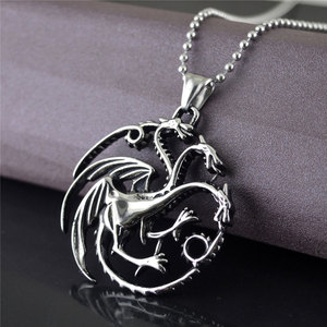 Collar de Dragón Vintage para Hombre, Chapado en Oro PVD de 14k y 18k, Acero Inoxidable 316L, Joyería Fina - Product Image 2