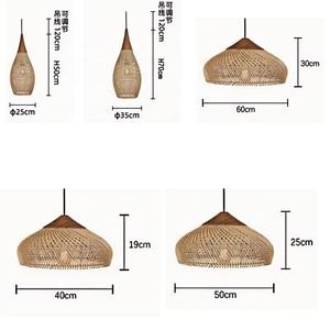 <span class=keywords><strong>Lampada</strong></span> Wabi Sabi, <span class=keywords><strong>Lampada</strong></span> a Sospensione in Rattan Intrecciato a Mano, Grande <span class=keywords><strong>Lampada</strong></span> in <span class=keywords><strong>Vimini</strong></span> per Ristoranti, Ville e Arredamento d'Interni - Product Image 4