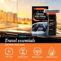 Nettoyant Puissant pour Film Huileux de Voiture, Décontamination et Élimination des Taches, Effet 2X, Agent Anti-Pluie et Anti-Buée, Revêtement pour Pare-Brise