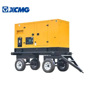 XCMG resmi 30KW 38KVA Cina merek baru Trailer seluler tipe Generator Diesel harga