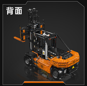 17044-5 Montaje de Carretilla Elevadora de Ingeniería de Alta Resistencia con Control Remoto Eléctrico, Bloques de Construcción de Alta Dificultad - Product Image 4