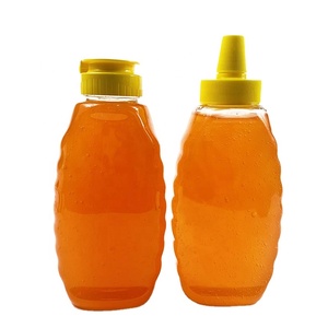 350Ml Cấp Thực Phẩm Mật Ong Chai Bao Bì Rỗng PET Nhựa Trong Suốt Chai Mật Ong - Product Image 1