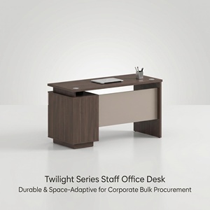 Scrivania da Ufficio Ergonomica Serie Twilight, Moderna e Minimalista, Ecologica e Resistente, Postazione di Lavoro Singola per Computer - Product Image 2