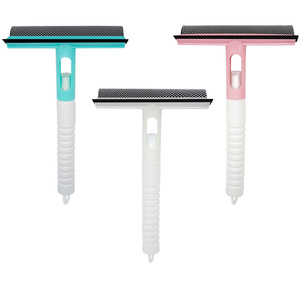 ที่ปาดน้ำทำความสะอาดกระจกสองด้าน ด้ามยาว ไม่ทิ้งคราบ สำหรับทำความสะอาดกระจกบ้าน ระเบียง รถยนต์ - Product Image 4