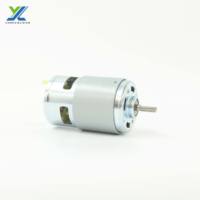 Motor de CC de 12 V 24 V 775 RS775 RS-770 de Alta Velocidad con Rodamientos de Bolas, Motor Eléctrico de Imán Permanente para Herramientas Eléctricas, Bricolaje y Máquinas CNC