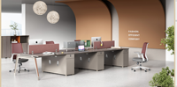 Tavolo da lavoro moderno per ufficio,