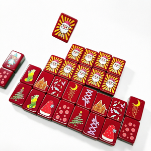 Ensemble de poker de luxe américain, 166 jetons, acrylique brillant, pour 4 joueurs, jeu de table festif, ensemble cadeau de vacances - Product Image 1