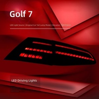 Feux arrière pour Golf 7, ensemble de feux arrière pour Golf 75 R-Line avec clignotants séquentiels, 1000LM LED, 12V