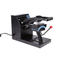 Nouvelle presse à chaud double pour casquettes par sublimation, machine d'impression à plat 110V/220V pour la vente en gros compétitive