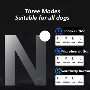 Hiçbir şok köpek tasması hayır havlayan şarj edilebilir izci köpek eğitim Anti Bark yaka - Product Image 6