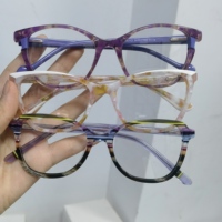 Top Acétate Stratifié Lunettes En Gros Fibre De Lunettes Cadres Vente Chaude Vogue Lunettes Cat Eye Forme Épais Acétate Métal Charnière