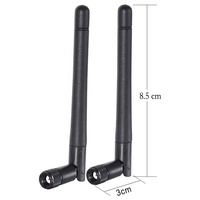 Antenne MIMO bi-bande WiFi 2.4GHz 5.8GHz 3dBi avec polarisation verticale pour routeur WiFi Adaptateur USB