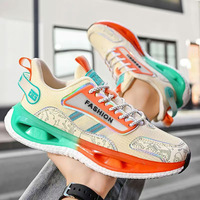 Chaussures de sport décontractées pour hommes et jeunes, prix de gros, légères, semelle souple, ultra-légères, amortissantes, chaussures de course tendance pour étudiants