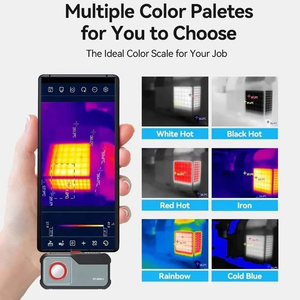 Cámara Termográfica Móvil HT-203U-i, Cámara de Imagen Térmica Infrarroja para Teléfono, Detección de Circuitos PCB, Tuberías de Calefacción por Suelo Radiante - Product Image 6
