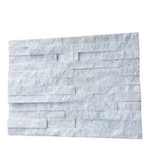 natural stone white quartz slate tile