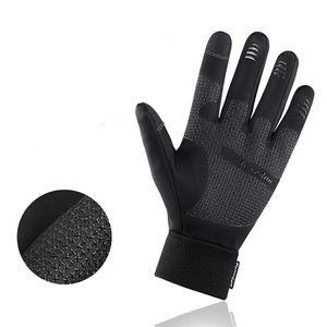 <span class=keywords><strong>Prix</strong></span> d'usine, vente en gros, gants de sport d'hiver personnalisés, écran tactile, gants thermiques d'hiver pour le cyclisme, la course à pied, l'équitation, le vélo - Product Image 3