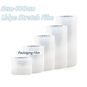 Factory Price Stretch Film Jumbo <b>Rolls</b> Mini <b>Roll</b> Transparent Shrink <b>Wrap</b> Manual Color <b>Plastic</b> Pallet <b>Wrap</b> Film - Product Image 4