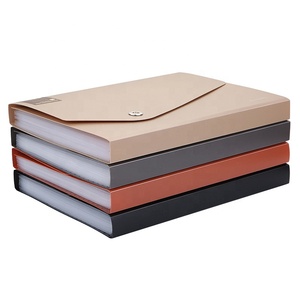 A4 Kích Thước Tùy Chỉnh Không Thấm Nước PP Đầy Màu Sắc Đứng Lên Màu Tinh Khiết Mở Rộng Tập Tin Đa Túi Thư Mục Tài Liệu Túi - Product Image 2