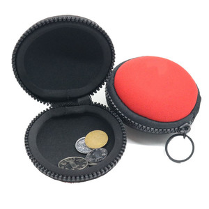 Ví Mini Giá Rẻ Tái Chế Theo Yêu Cầu Của Nhà Máy Túi Đựng Tiền Xu Ví Đựng Tiền Xu Bằng Cao Su Neoprene Dễ Thương Túi Đựng Tiền Lẻ Có Khóa Kéo Cho Nam Nữ Trẻ Em - Product Image 2