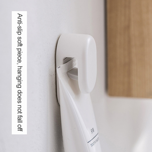 Pince de revêtement, fixation suspendue, fixation en plastique, <span class=keywords><strong>crochet</strong></span> de douche <span class=keywords><strong>sans</strong></span> perçage, Clips muraux adhésifs - Product Image 6