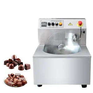 Mini machine de trempage pour chocolat, chauffage à air multifonction, 5kg, table en verre, beurre de cacao, chocolats