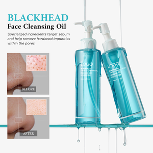 Oem Odm Cuidado DE LA Piel Ácido Hialurónico Hidratación Fórmula <span class=keywords><strong>no</strong></span> comedogénica Exfoliar Suavemente Limpieza Poros Espinilla <span class=keywords><strong>Aceite</strong></span> de Limpieza <span class=keywords><strong>Facial</strong></span> - Product Image 3