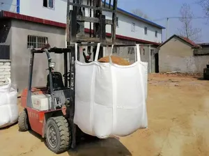 1 Ton 1.5 Ton Polypropylene Fertilizer Bulk Jumbo Bags Breathable 1000kg Jambo 1500kg FIBC Large Builders Containers Ton Bags