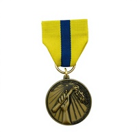 Médaille personnalisée en usine, trophée peint, médaille commémorative, médaille pour écoles, institutions, entreprises, médaille commémorative