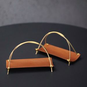 Bamboo Serving <b>Tray</b> With Handle <b>Tea</b> Ceremony Accessory Household Wooden Pattern - Product Image 1