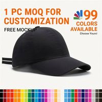 Casquette de baseball unisexe à séchage rapide, anti-UV, respirante, légère, à visière incurvée, pour l'extérieur, idéale pour l'été