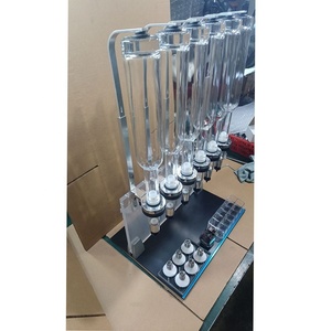 6 đầu 375ml nước hoa Máy bán hàng tự động 6 đầu nước hoa thanh 6 người đứng đầu Acrylic Rack hiển thị với 375ml chai cho nước hoa làm đầy - Product Image 2
