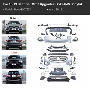 Kit carrosserie de lifting modifié à installation sans perte pour Benz <span class=keywords><strong>GLC</strong></span> X253 <span class=keywords><strong>GLC</strong></span> Coupé C253 <span class=keywords><strong>GLC</strong></span> X254 Mise à niveau GLC43 GLC63S GLC63 AMG Kit carrosserie - Product Image 2