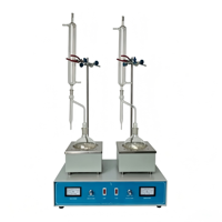 Testeur d'humidité du bitume et du pétrole brut ASTM D95 ASTM D4006, méthode de distillation, double unité de mesure de la teneur en eau