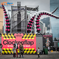 Décoration de tentacules de pieuvre géante gonflable Prix en vente avec accessoire souffleur