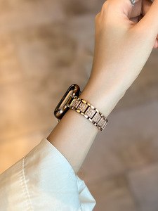 Correa de Reloj de Metal con Diamantes de Lujo Upro para Relojes Apple, Series 11, 10, 9, 8, 7, para Mujer - Product Image 2