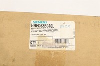 Interruptor de Circuito de Caja Moldeada de 3 Polos y 40 Amperios HHED63B040L