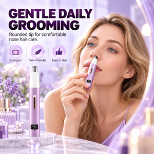 Tondeuse à sourcils rechargeable par USB, rasoir de précision, tondeuse électrique imperméable pour les poils du visage, pour femmes - Product Image 3