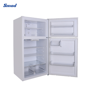 Réfrigérateur Smad 18 pieds cubes, sans givre, en acier inoxydable, avec congélateur supérieur, pour usage domestique, certifié Energy Star - Product Image 2