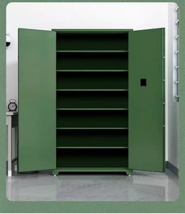 Coffre-fort à armes à feu en métal de grande taille, armoire en acier lourd dissimulée - Product Image 3