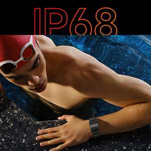 ساعة ذكية بالجملة متوافقة مع أندرويد وآيفون، تقيس معدل ضربات القلب والأكسجين في الدم ومؤشر تغير معدل ضربات القلب، مقاومة للماء IP68 للرجال والنساء - Product Image 3