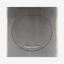 B-WARE: Porta di ingresso STYLO SQUARE (Acciaio inossidabile) Ø 300 mm - Product Image 1