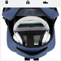 Sac à dos Portable 15.6 pouces ordinateur portable sac Double épaule porte-documents voyage affaires décontracté paquet étui pour ordinateur portable