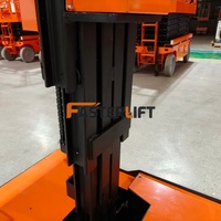 Chariot élévateur autopropulsé électrique Anna Warehouse Driveable 3m OEM pour la manutention de marchandises