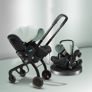 Poussettes <span class=keywords><strong>3</strong></span> en <span class=keywords><strong>1</strong></span> avec siège <span class=keywords><strong>auto</strong></span> pliable pour nouveau-né, chariot de poche, poussette pour enfants - Product Image 6