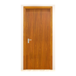 Puerta Laminada WPC Moderna, Impermeable y Moldeada a Medida de Fábrica Profesional DEWOO para Salas de Estar, Hoteles y Casas - Product Image 1